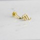 Glorria 14k Solid Gold Scorpio Tragus Piercing