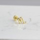 Glorria 14k Solid Gold Scorpio Tragus Piercing