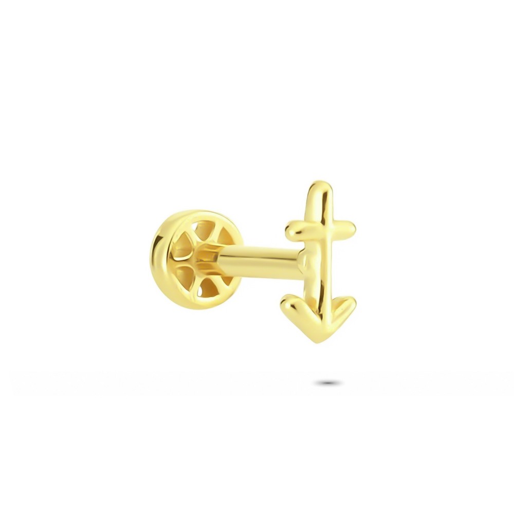 Glorria 14k Solid Gold SagittariusTragus Piercing