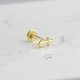 Glorria 14k Solid Gold SagittariusTragus Piercing