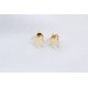 Glorria 14k Solid Gold Phoenix Earrings