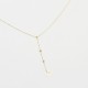 Glorria 14k Solid Gold Heart Drop Necklace Glorria 14k Solid Gold Heart Drop Necklace