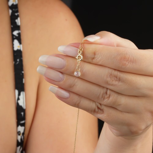 Glorria 14k Solid Gold Cross Necklace Glorria 14k Solid Gold Cross Necklace