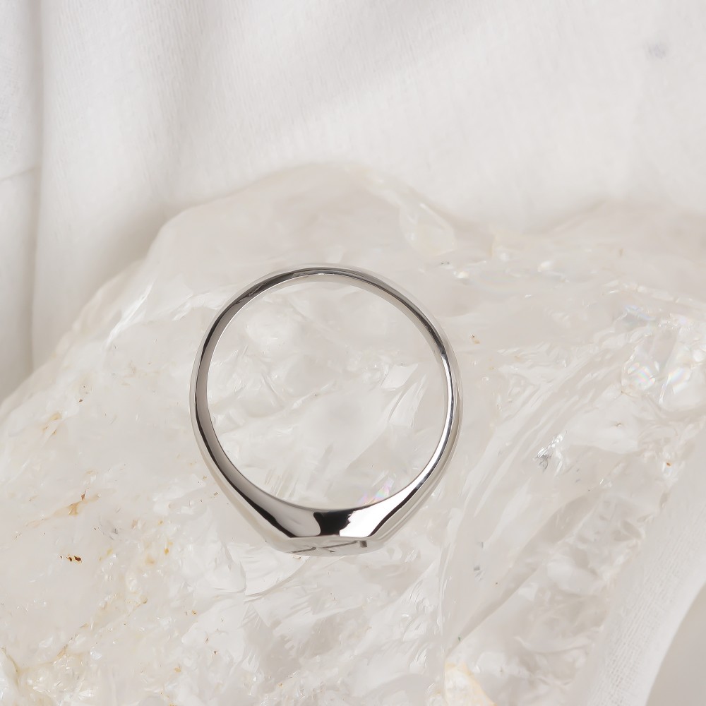 Glorria 925k Sterling Silver Personalized Zodiac Ring