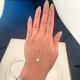 Glorria Sterling Silver Heart Hand Chain Bracelet Glorria Sterling Silver Heart Hand Chain Bracelet