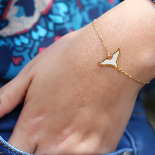 Glorria 925k Sterling Silver Mermaid Bracelet