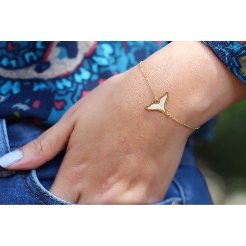 Glorria 925k Sterling Silver Mermaid Bracelet Glorria 925k Sterling Silver Mermaid Bracelet
