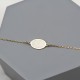 Glorria 925k Sterling Silver Geo Bracelet