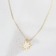 Glorria 925k Sterling Silver Pole Star Necklace