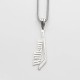 Glorria 925k Sterling Silver Personalized Name Ice Hockey Stick Necklace Glorria 925k Sterling Silver Personalized Name Ice Hockey Stick Necklace