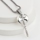 Glorria Sterling Silver Viking Axe Necklace Glorria Sterling Silver Viking Axe Necklace