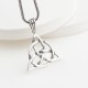 Glorria Sterling Silver Celtic Knot Necklace Glorria Sterling Silver Celtic Knot Necklace