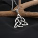Glorria Sterling Silver Celtic Knot Necklace Glorria Sterling Silver Celtic Knot Necklace