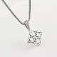 Glorria Sterling Silver Medieval Knot Necklace Glorria Sterling Silver Medieval Knot Necklace
