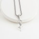 Glorria Sterling Silver Viking Runes Necklace