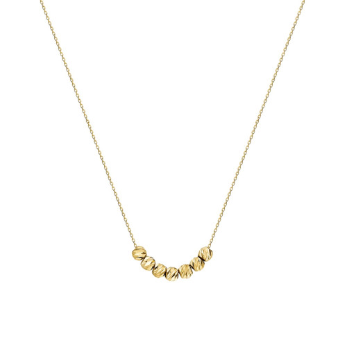 Glorria 14k Solid Gold Dorika Necklace Glorria 14k Solid Gold Dorika Necklace