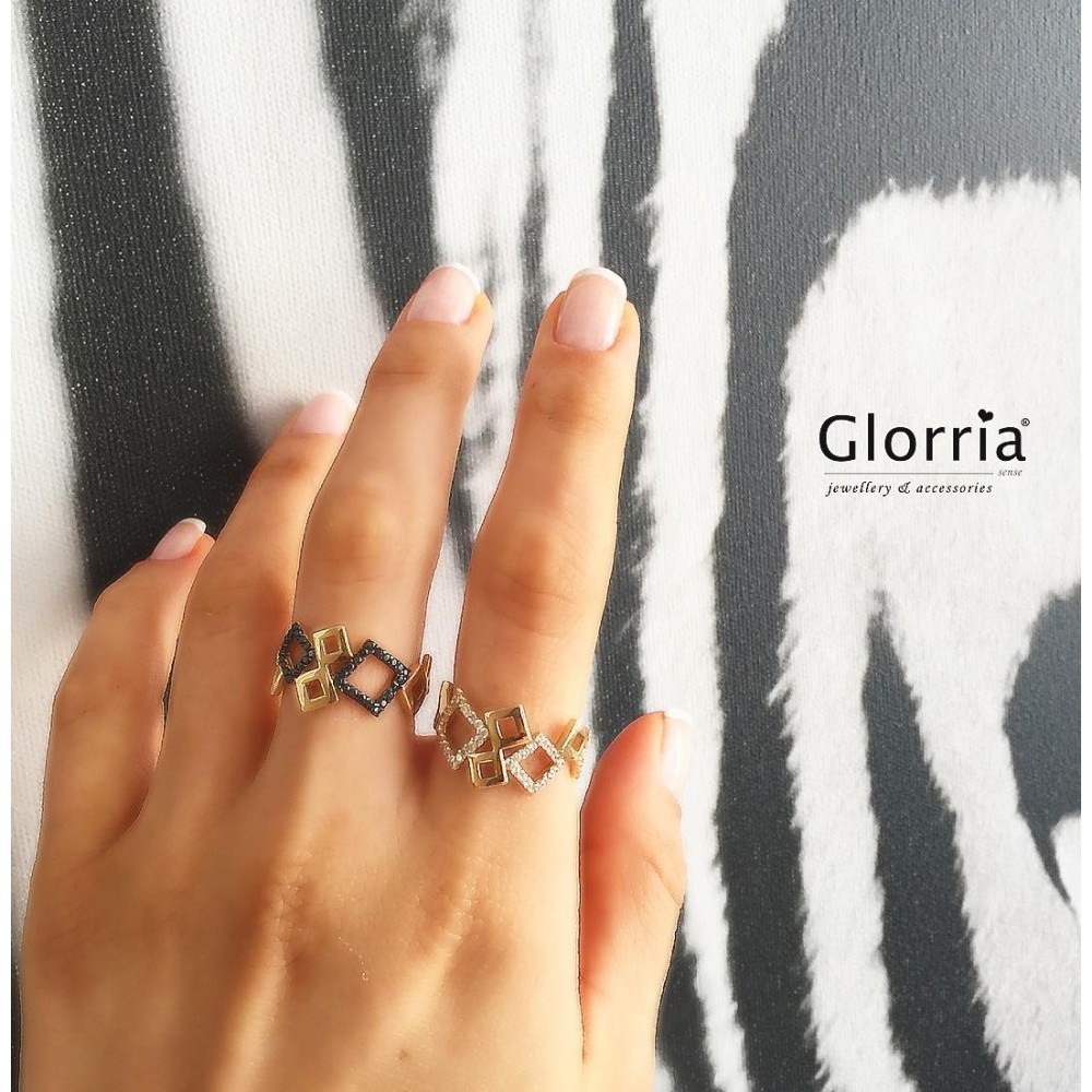 Glorria 14k Solid Gold Fantasy Ring