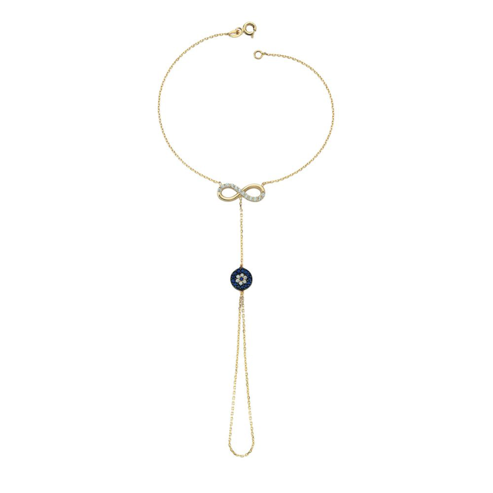 Glorria 14k Solid Gold Shahmaran Bracelet - GIFT SET