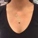 Glorria 14k Solid Gold Star Necklace