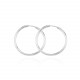 Glorria 925k Sterling Silver 2 cm Circle Earring