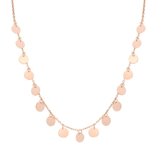 Glorria 925k Sterling Silver 55 cm Pul Pul Chain Necklace