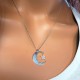 Glorria 925k Sterling Silver Atatürk Silhouette Necklace