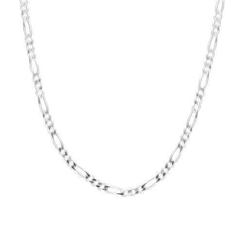 Glorria 925k Sterling Silver Figaro Chain Glorria 925k Sterling Silver Figaro Chain