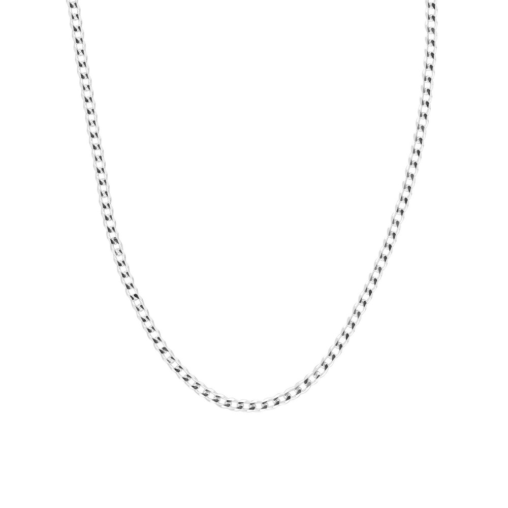 Glorria 925k Sterling Silver Curb Chain