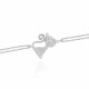 Glorria 925k Sterling Silver Cat Bracelet