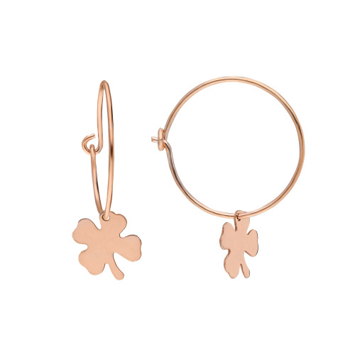 Glorria 925k Sterling Silver Clover Earring Glorria 925k Sterling Silver Clover Earring