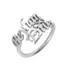 Glorria 925k Sterling Silver Personalized Name Silver