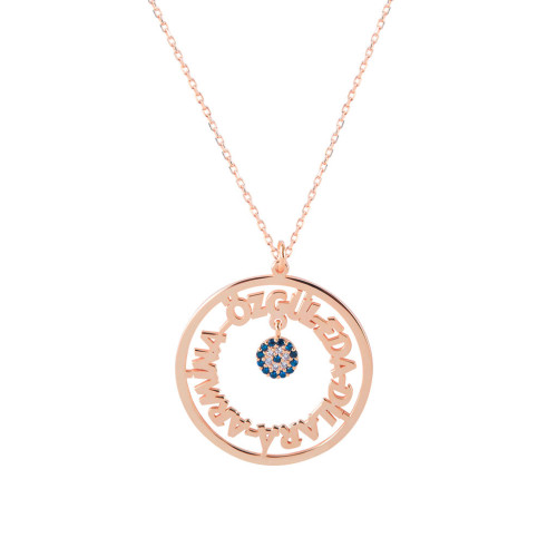 Glorria 925k Sterling Silver Personalized Name Silver Necklace GLR608 Glorria 925k Sterling Silver Personalized Name Silver Necklace GLR608