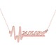 Glorria 925k Sterling Silver Personalized Date Silver Necklace