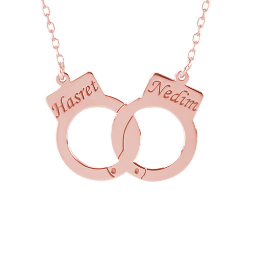 Glorria 925k Sterling Silver Personalized Name Cuff Silver Necklace Glorria 925k Sterling Silver Personalized Name Cuff Silver Necklace