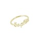 Glorria 925k Sterling Silver Personalized Name Silver