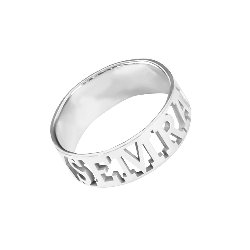 Glorria 925k Sterling Silver Personalized Name Silver