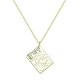 Glorria 925k Sterling Silver Personalized Letter Silver Mother Necklace