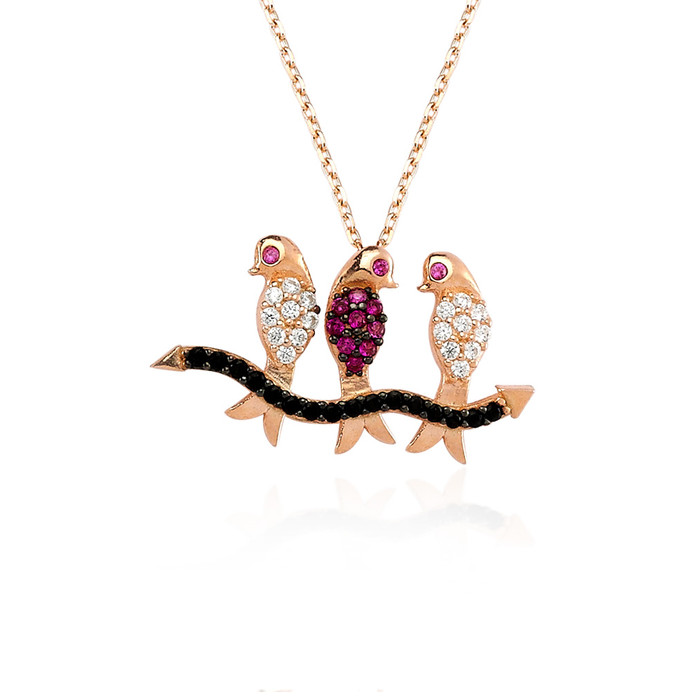 Glorria 925k Sterling Silver Bird Necklace Glorria 925k Sterling Silver Bird Necklace