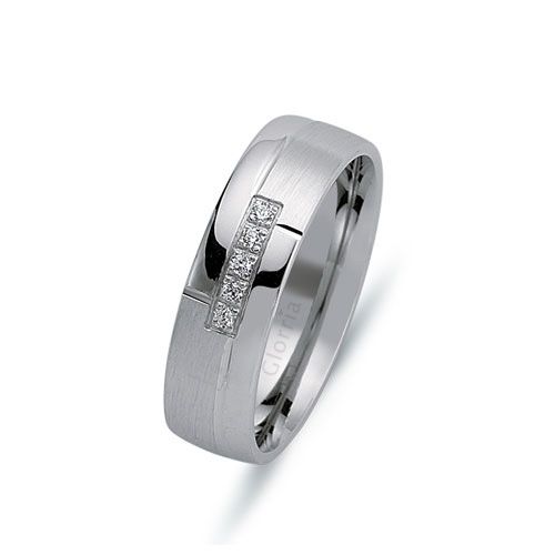 Glorria 925k Sterling Silver 5,5mm Woman Wedding Ring Glorria 925k Sterling Silver 5,5mm Woman Wedding Ring