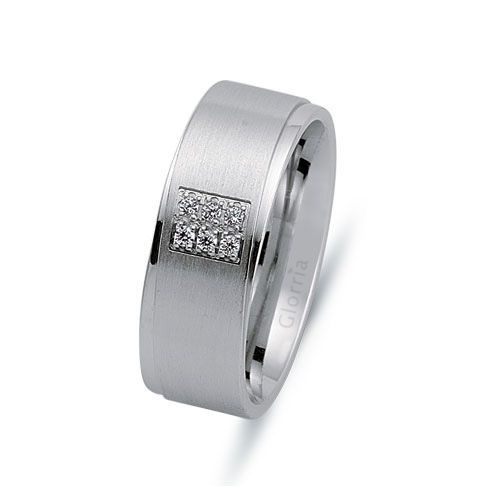 Glorria 925k Sterling Silver 7mm Woman Wedding Ring Glorria 925k Sterling Silver 7mm Woman Wedding Ring