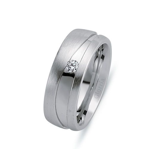Glorria 925k Sterling Silver 7.5mm Woman Wedding Ring Glorria 925k Sterling Silver 7.5mm Woman Wedding Ring
