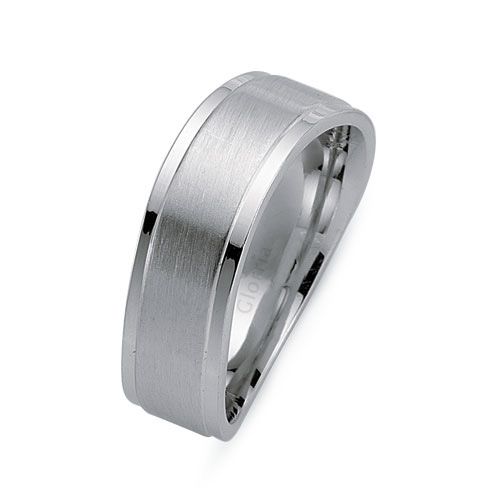 Glorria 925k Sterling Silver 7mm Wedding Rows Glorria 925k Sterling Silver 7mm Wedding Rows