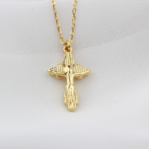 Glorria 925k Sterling Silver Cross Necklace