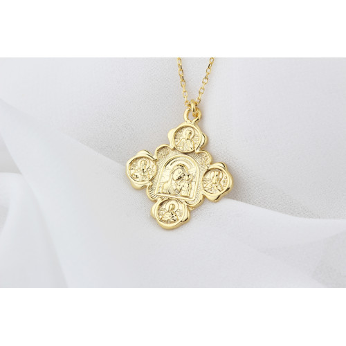 Glorria 925k Sterling Silver Virgin Mary Necklace