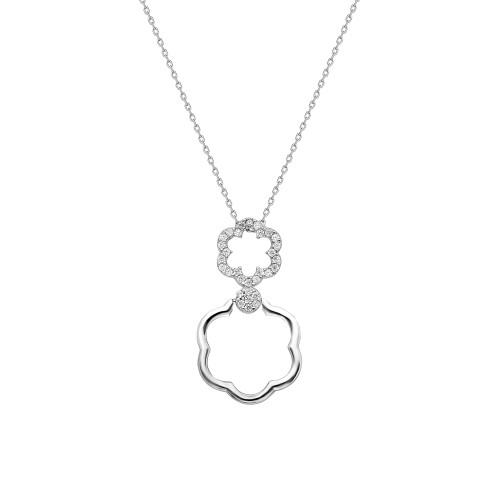 Glorria 925k Sterling Silver Fantasy Necklace Glorria 925k Sterling Silver Fantasy Necklace
