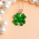 Glorria 925k Sterling Silver Clover Necklace