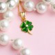 Glorria 925k Sterling Silver Clover Necklace