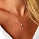 Glorria 925k Sterling Silver Shake Necklace