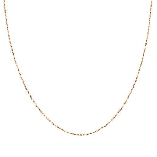 Glorria 14k Solid Gold 25 Micron Rose Forse Chain Glorria 14k Solid Gold 25 Micron Rose Forse Chain