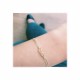 Glorria 14k Solid Gold Infinity Bracelet